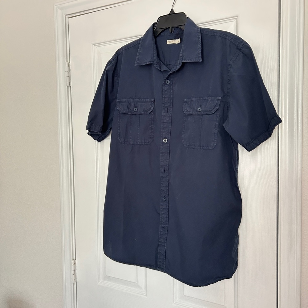 Sonoma Blue Casual Button Down Shirt